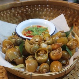 หอยสีทองลวกจิ้ม