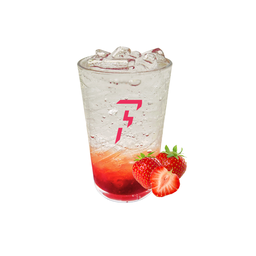 Strawberry Soda |  สตรอเบอร์รี่  โซดา (Ice R)