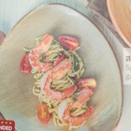 สปาเก็ตตี้ซอสเพสโตกุ้ง