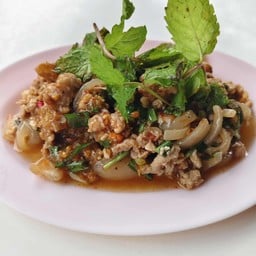 กับข้าวถุงกลาง ลาบหมู