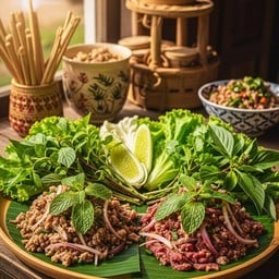 ร้านอาหารโพนทอง อาหารอีสานและอาหารตามสั่ง