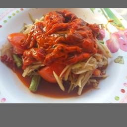 ตำปลาร้าหอยดอง