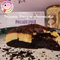 Brownie Basque cheese cake