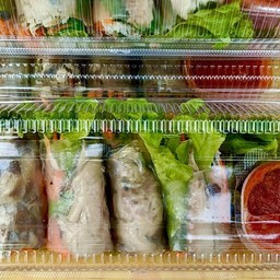 เมี่ยงโรลปลาทู (4ชิ้น)