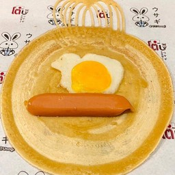 ไส้กรอก+ไข่