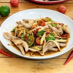 ตำตีนไก่