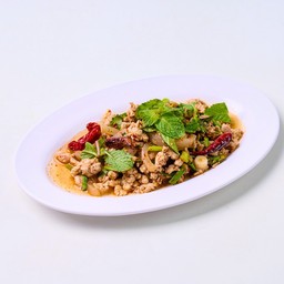 No64 ลาบหมู (Spicy Minced Pork Salad)