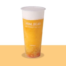 ชาส้มสับปะรดปั่นครีมชีส