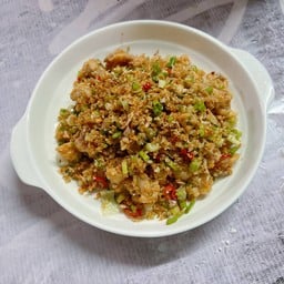 เอ็นข้อไก่คั่วพริกเกลือ