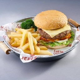 เบอร์เกอร์ชีสเนื้อบด