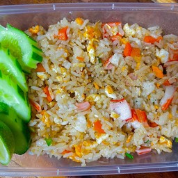 ข้าวผัดปูอัด