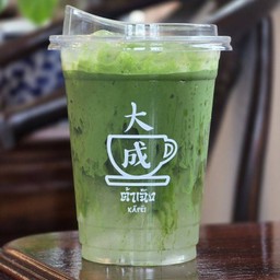 มัทฉะมะพร้าวลาเต้