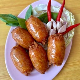 ไส้กรอกอีสานทอด