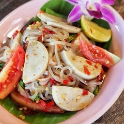 ตำเส้นเล็ก - หมูยอ