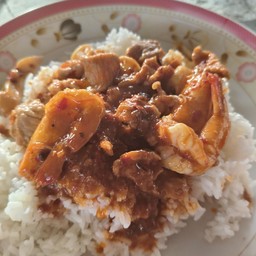 ผัดน้ำพริกเผา