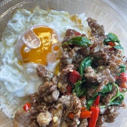 กระเพราเนื้อ