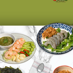 [อร่อยซี๊ดX2] กุ้งแช่น้ำปลา (ไซส์ S)+กุ้งสุกแช่น้ำปลา (ไซส์ S)