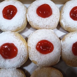 โดนัทญี่ปุ่นแป้งนุ่มนุ่ม รสสตอเบอรี่