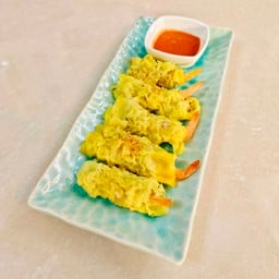 เกี๊ยวกุ้ง 5 ตัว