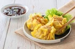 ขนมจีบหมู ล้วน น้ำจิ้มสูตรเด็ด (จีบเรือนทอง สาขาตลาดพระรูป) ตลาดพระรูป