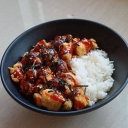 ข้าวหน้าไก่เกาหลี