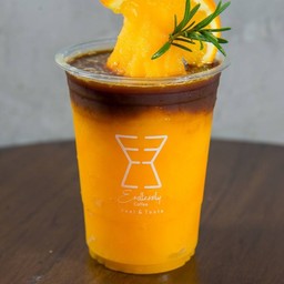 Orange Frappe Coffee