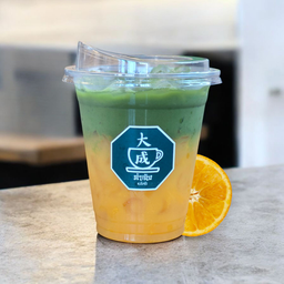 เพียวมัทฉะส้มแท้ 100%