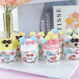 คัพเค้ก  ทำใหม่ต่อวัน  3 ชิ้น (พร้อมเสริฟครับ)