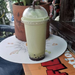 ชาเขียวปั่น เพิ่มบุก