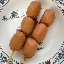 ไส้กรอกหนังกรอบ