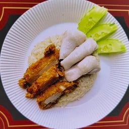 ข้าวมันไก่ผสม