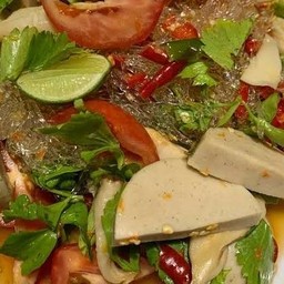 ยำเส้นแก้วหมูยอ