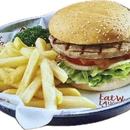 เบอร์เกอร์ไก่บด