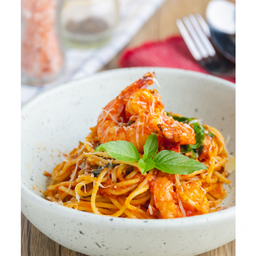 Spaghetti Prawn Arrabbiata / สปาเก็ตตี้อาราเบียตต้ากุ้ง