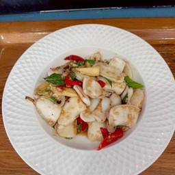 ทะเลรวมผัดฉ่า(กับข้าว)