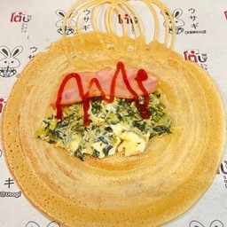 เบค่อน+ผักโขมอบชีส