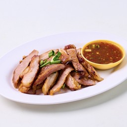 No88 คอหมูย่าง (Grilled Pork Neck)