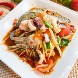 ตำปูม้าปลาหมึก