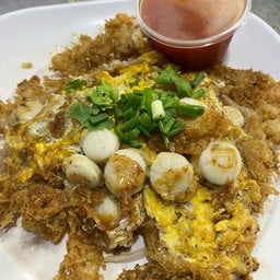 หอยเชลล์ทอด