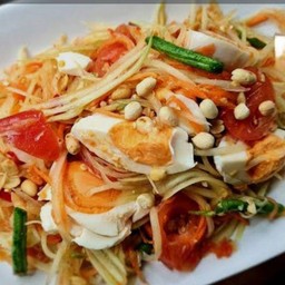 ตำไทยไข่เค็ม