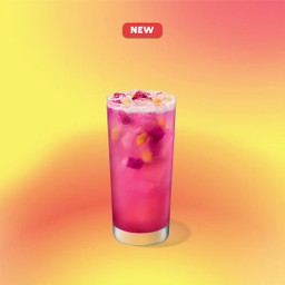 Mango Dragonfruit with Lemonade Starbucks Refreshers Beverage