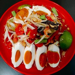 ตำไทยไข่เค็ม