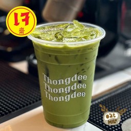 iced Green tea Oatmilk - ชาเขียว นมโอ๊ต
