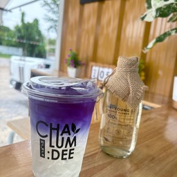 อัญชันน้ำช่อดอกมะพร้าว