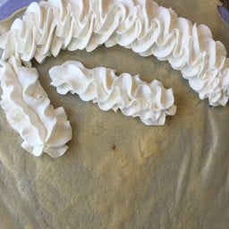 เครปเย็นแป้งเปล่า + วิปปิ้งครีม( ลูกค้าสามารถเลือกท๊อปปิ้งได้ )