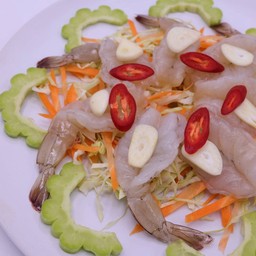 กุ้งแช่น้ำปลา