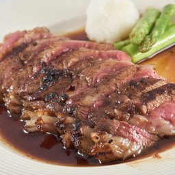 (970) ชุดสเต็กเนื้อแบบโอกินาวา Beef Steak Set