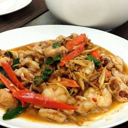 ปลาฉลามผัดฉ่า