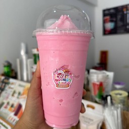 นมชมพูปั่น 22 oz