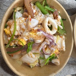 สุกี้หมึก/แห้ง